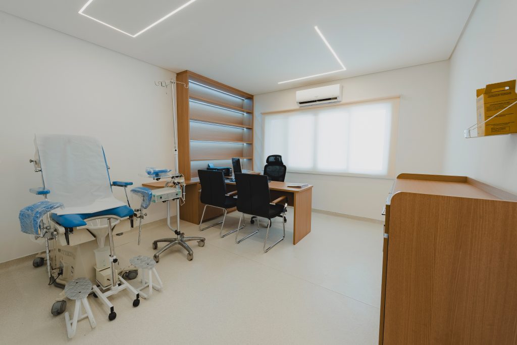 sala de exame de urofluxometria